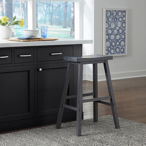 Liberty Furniture Creations II 30 Inch Sawhorse Stool in Slate (Set of 2) image