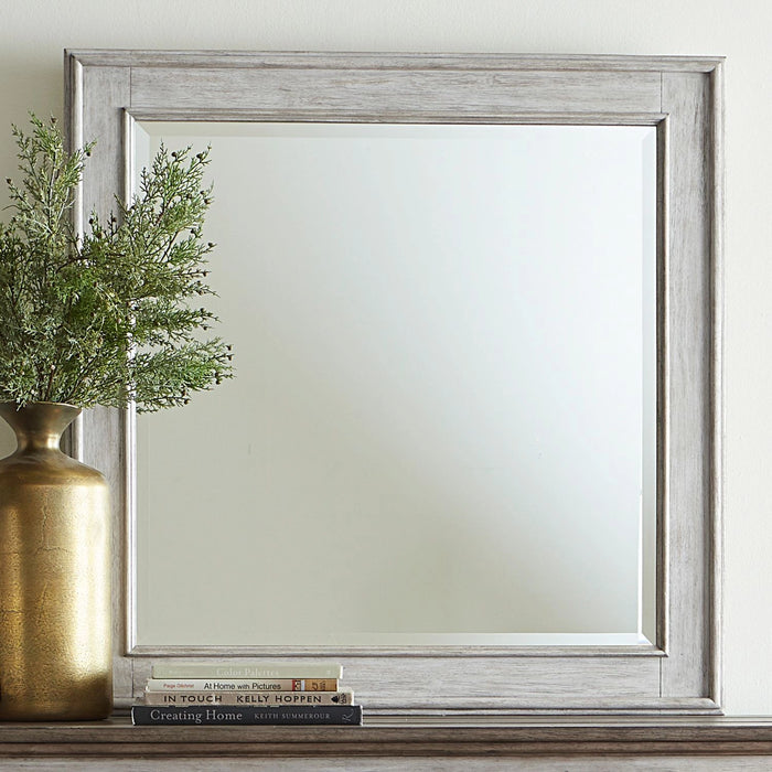 Heartland Landscape Mirror in Antique White image