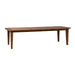Hearthstone Rectangular Leg Table in Rustic Oak Finish image