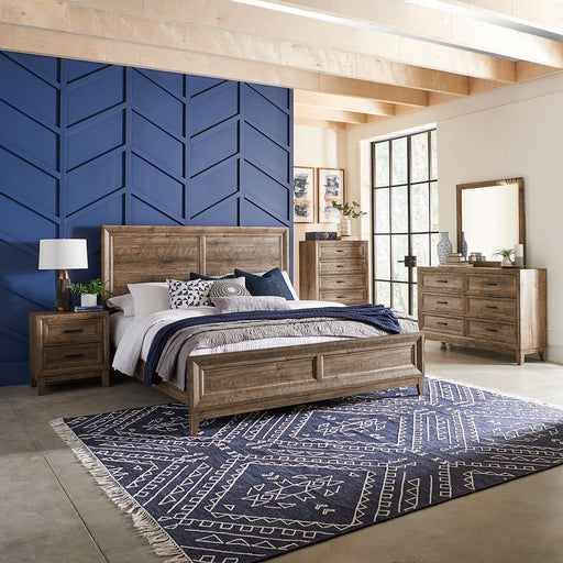 Ridgecrest King California Panel Bed, Dresser & Mirror, Chest, Night Stand image