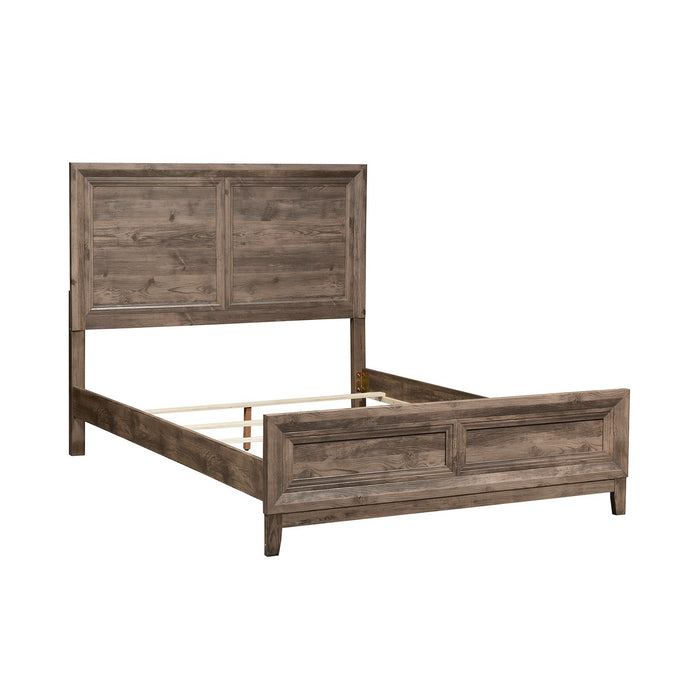Ridgecrest King Panel Bed, Dresser & Mirror