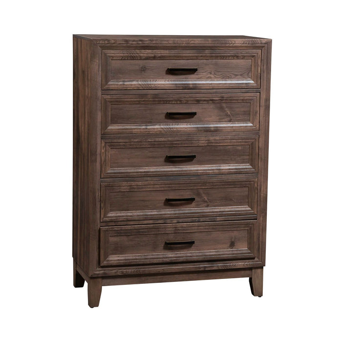 Ridgecrest Queen Storage Bed, Dresser & Mirror, Chest