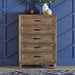 Liberty Furniture Ridgecrest 5 Drawer Chest in Cobblestone image
