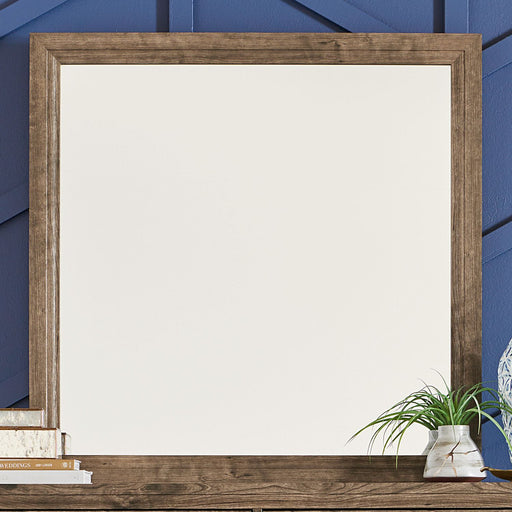 Liberty Furniture Ridgecrest Mirror in Cobblestone image