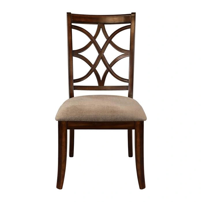 Keegan Side Chair in Cherry (Set of 2)