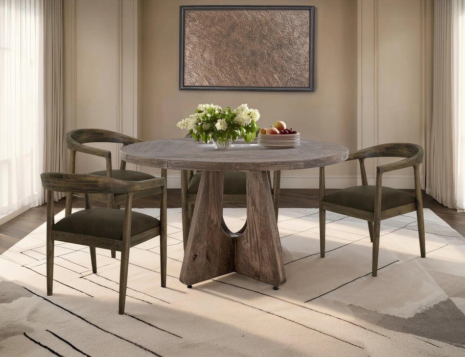 Natural Teca, Table 55"