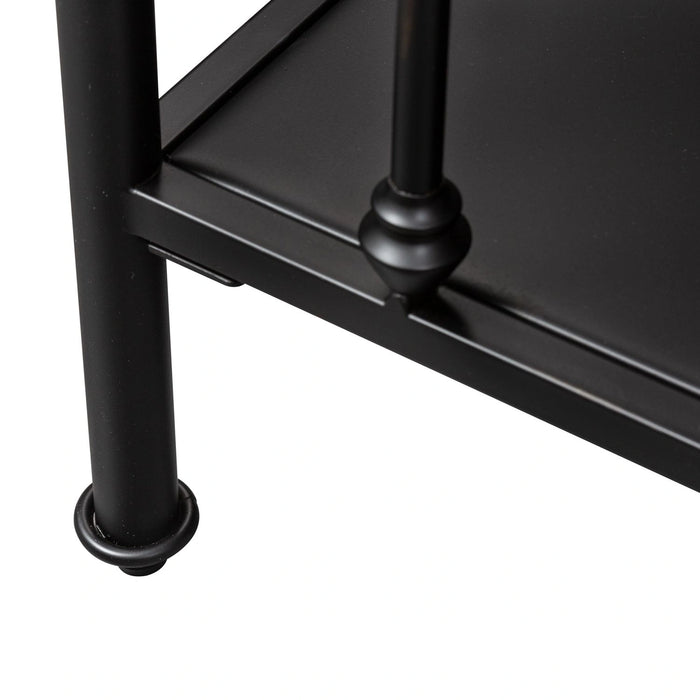 Vintage Series Open Nightstand in Black image