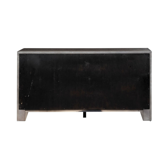 Modern Farmhouse Credenza in Dusty Charcoal