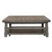 Modern Farmhouse Oversized Square Cocktail Table image