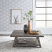 Modern Farmhouse Oversized Square Cocktail Table image
