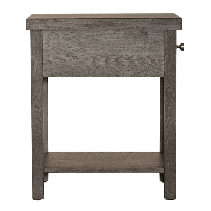 Modern Farmhouse Drawer Chair Side Table