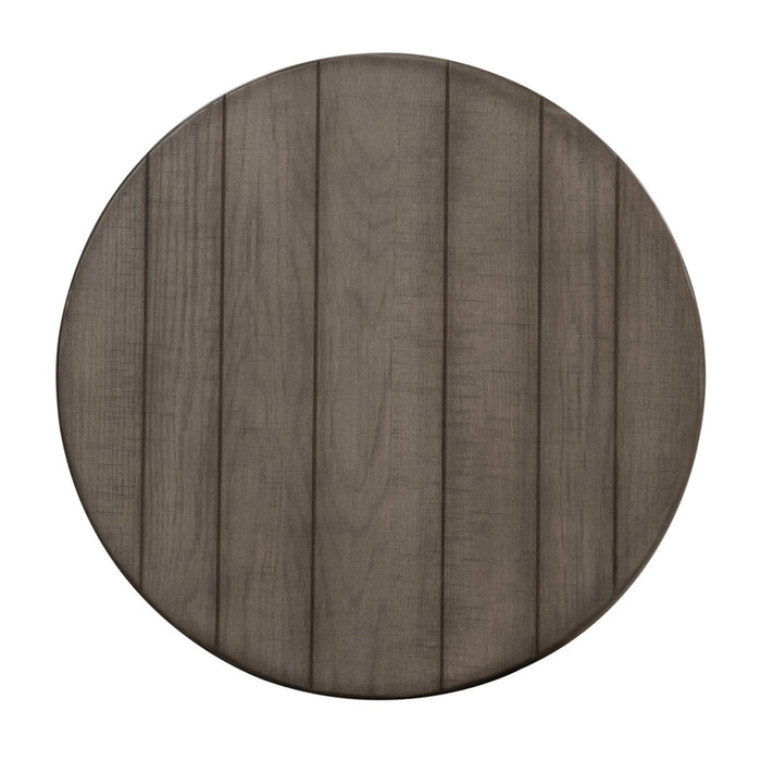 Modern Farmhouse Splay Leg Round End Table