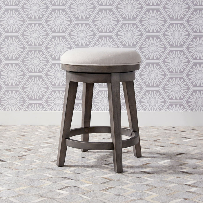 Modern Farmhouse Console Swivel Stool image