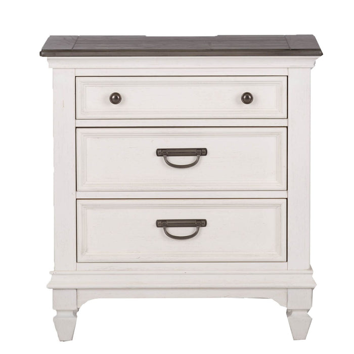 Allyson Park King California Panel Bed, Dresser & Mirror, Night Stand image