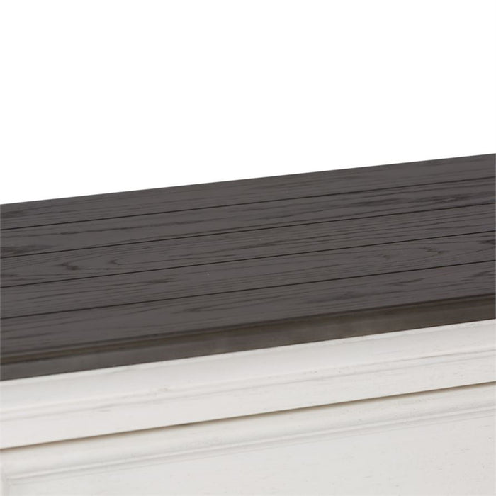 Liberty Furniture Allyson Park Drawer Dresser in Wirebrushed White