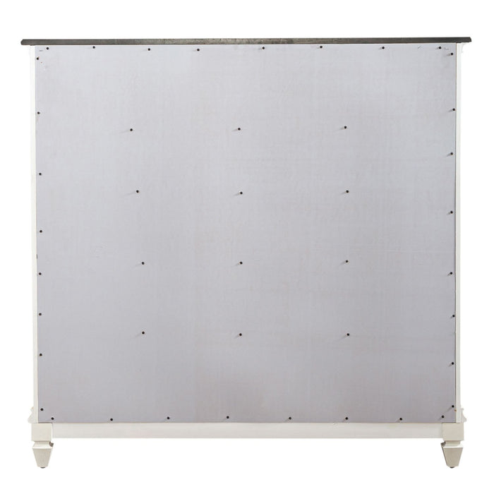 Allyson Park 11 Drawer Chesser in Wirebrushed White