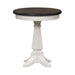 Allyson Park Chair Side Table in Wirebrushed White image