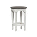 Allyson Park Console Stool in Wirebrushed White image