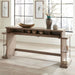 Liberty Furniture City Scape Console Bar Table in White Oak Veneers image