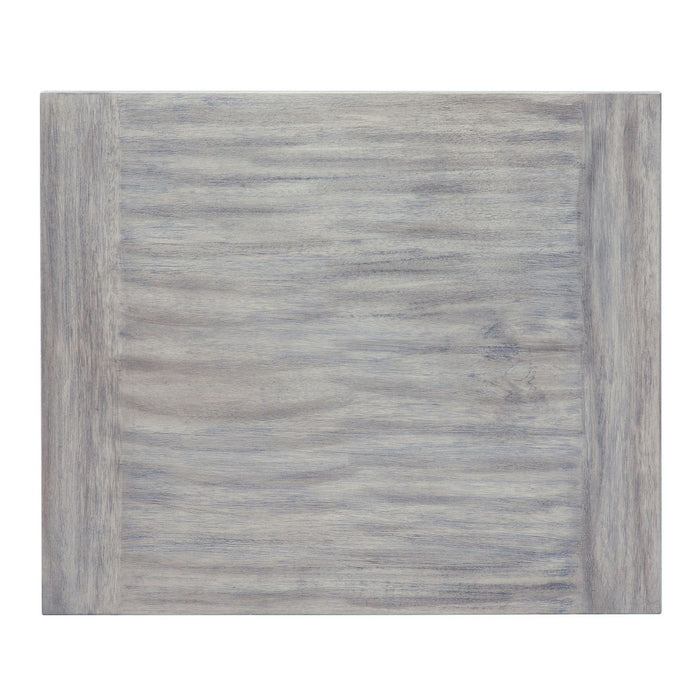 Heatherbrook Drawer End Table in Charcoal and Ash