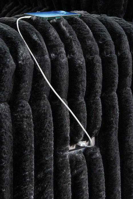 Rhine Falls Reclining Loveseat with Console