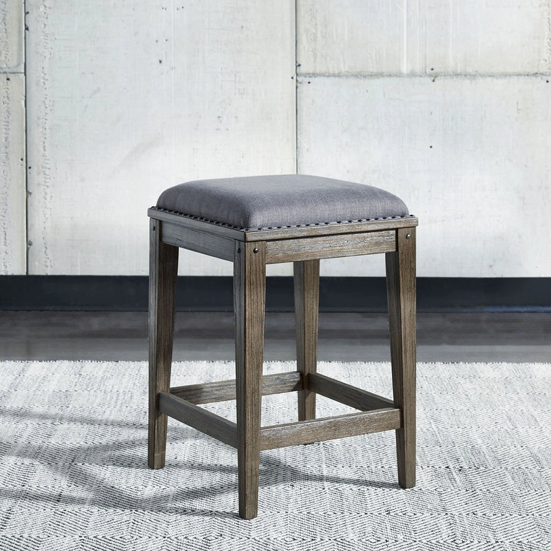 Sonoma Road Console Stool in Weathered Beaten Bark image
