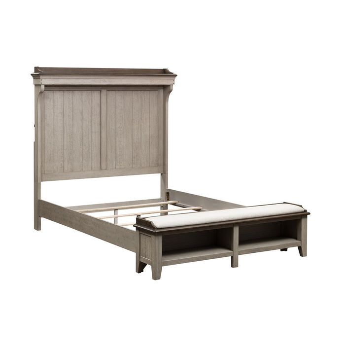 Ivy Hollow Queen Mantle Storage Bed