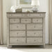 Liberty Furniture Ivy Hollow 11 Drawer Chesser in Weathered Linen image