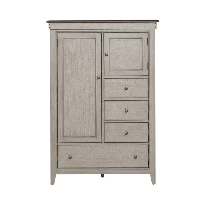 Ivy Hollow Door Chest in Weathered Linen image
