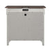Ivy Hollow 3 Drawer Bedside Chest w/ Charging Station in Weathered Linen image
