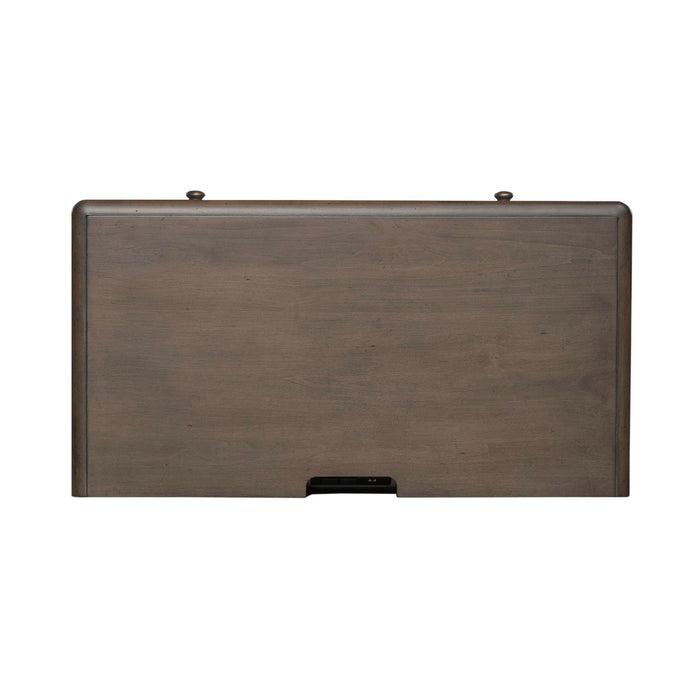 Ivy Hollow 3 Drawer Bedside Chest w/ Charging Station in Weathered Linen image