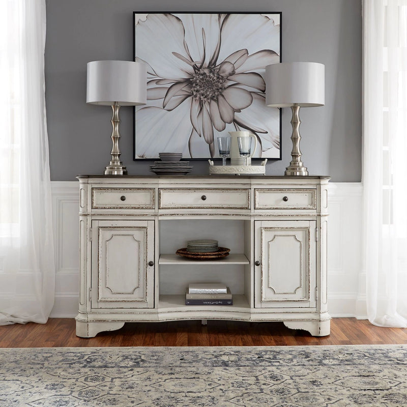 Magnolia Manor Server in Antique White image