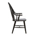 Hearthstone Ridge Windsor Back Arm Chair - Black image