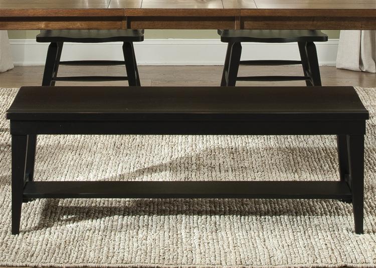 Liberty Furniture Hearthstone Bench in Black