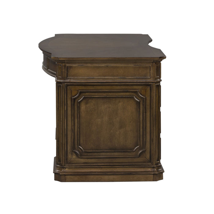 Amelia Jr Executive Desk in Antique Toffee