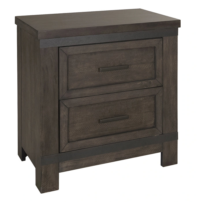 Thornwood Hills Panel Bed, Dresser & Mirror, Chest, Night Stand image