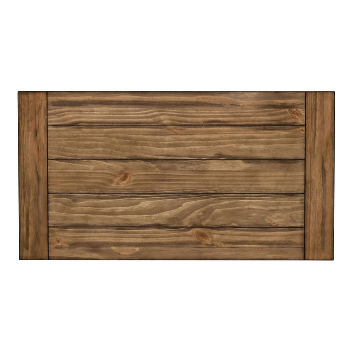 Morgan Creek Cocktail Table in Antique White