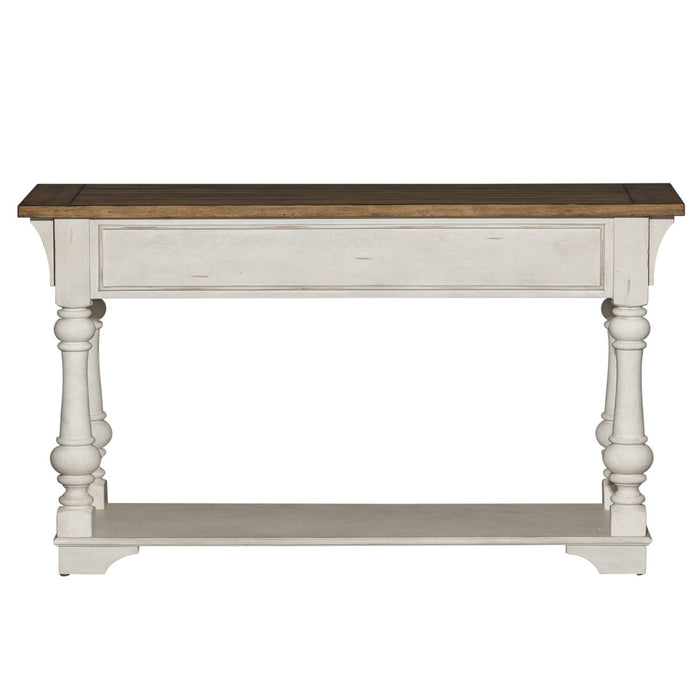 Morgan Creek Sofa Table in Antique White