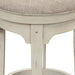 Morgan Creek Console Swivel Stool in Antique White image