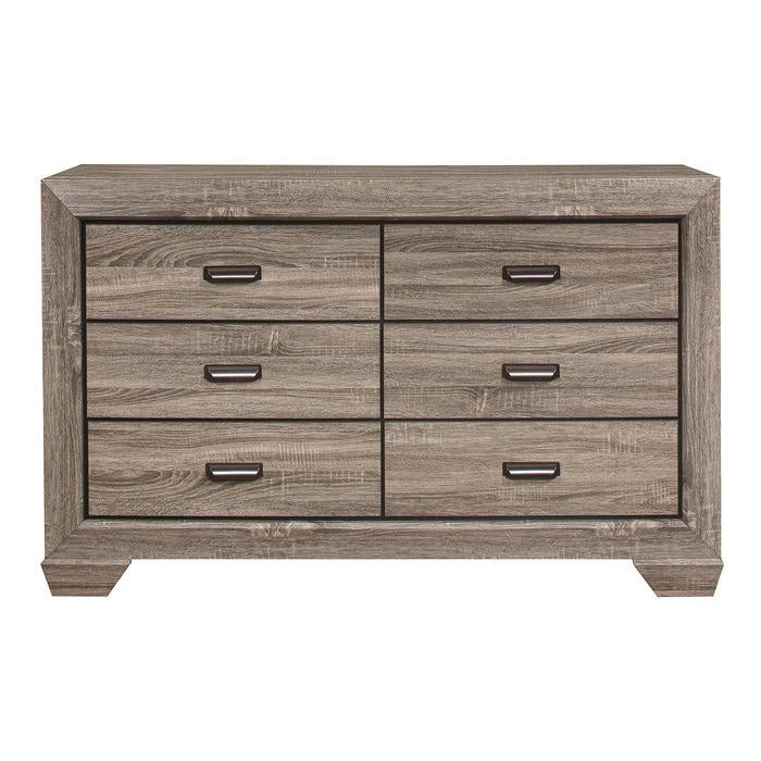 Beechnut 6 Drawer Dresser in Natural 1904-5