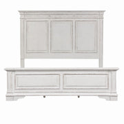 Abbey Park King California Panel Bed, Dresser & Mirror image
