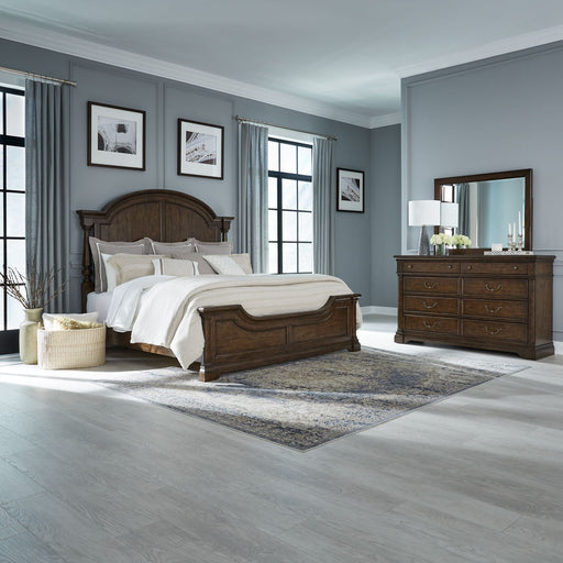 Arden Road King California Poster Bed, Dresser & Mirror image