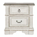 Abbey Park King California Panel Bed, Dresser & Mirror, Night Stand image