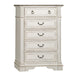Abbey Park Panel Bed, Dresser & Mirror, Chest image