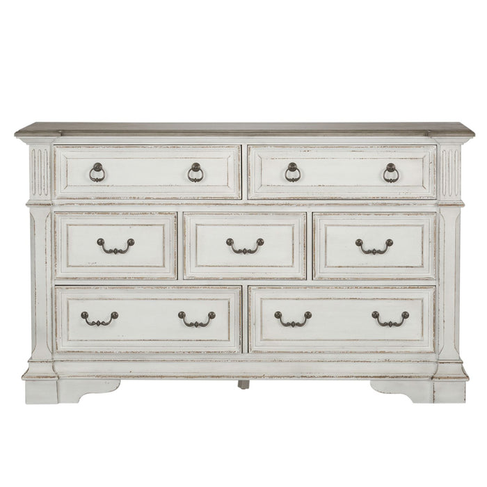 Abbey Park Drawer Dresser in Antique White
