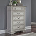 Liberty Furniture Abbey Park Drawer Chest in Antique White image