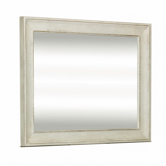 Abbey Park Mirror in Antique White