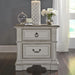Liberty Furniture Abbey Park Drawer Nightstand in Antique White image