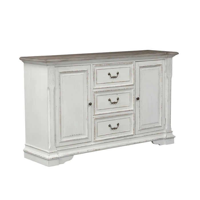 Abbey Park Buffet in Antique White image