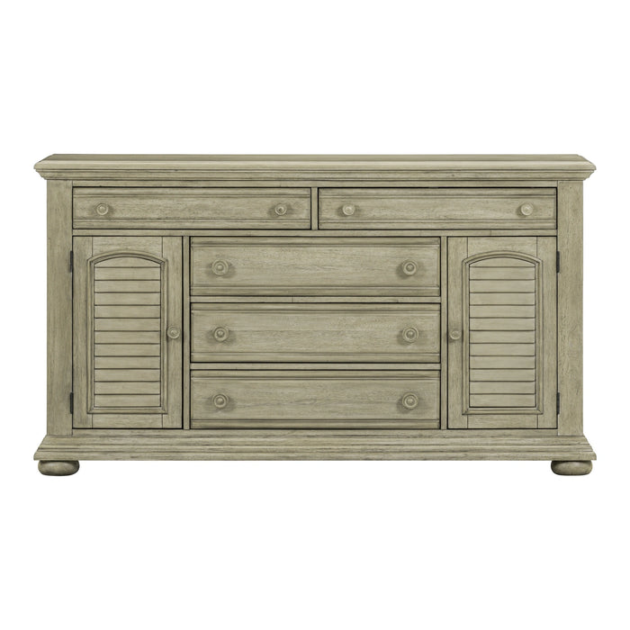 Summer House 2 Door 5 Drawer Dresser image